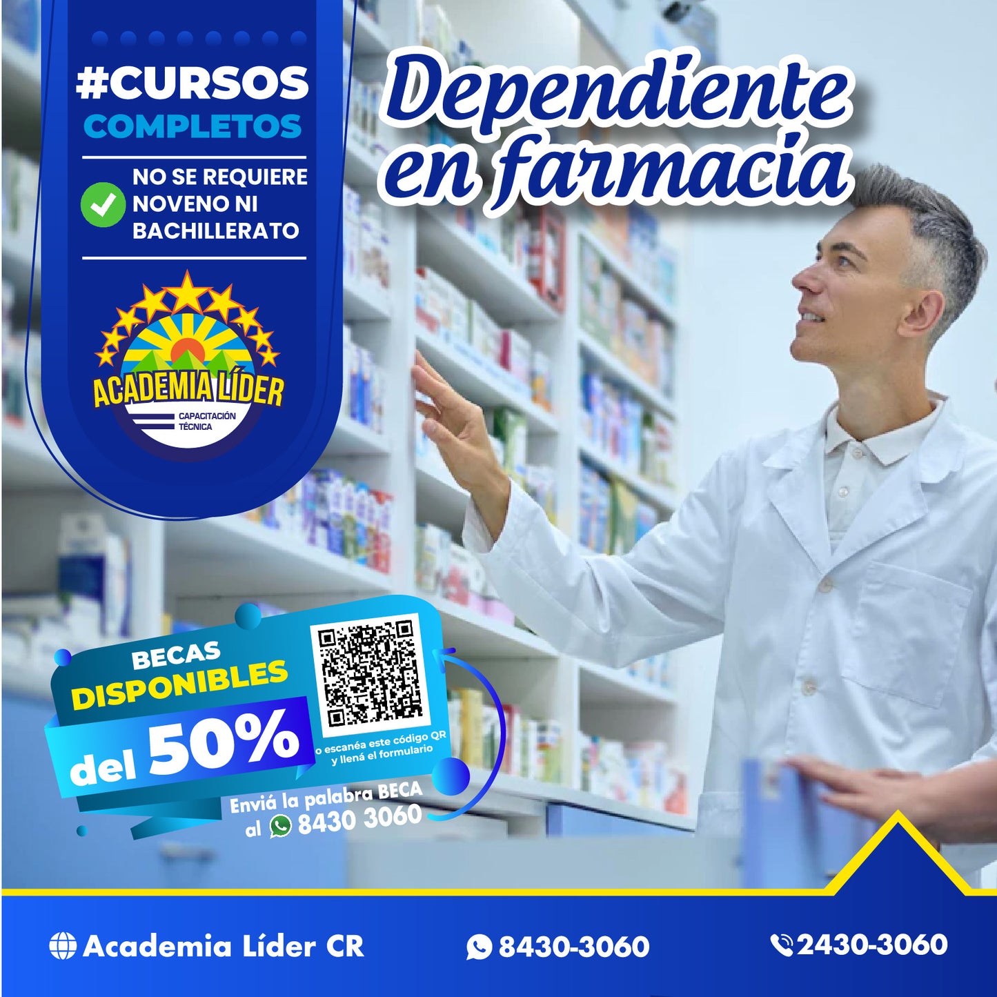 Dependiente en farmacia